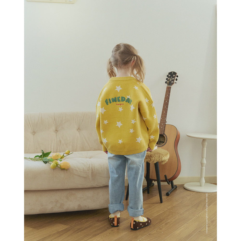 Little Star Knitted Cardigan (2 colors)