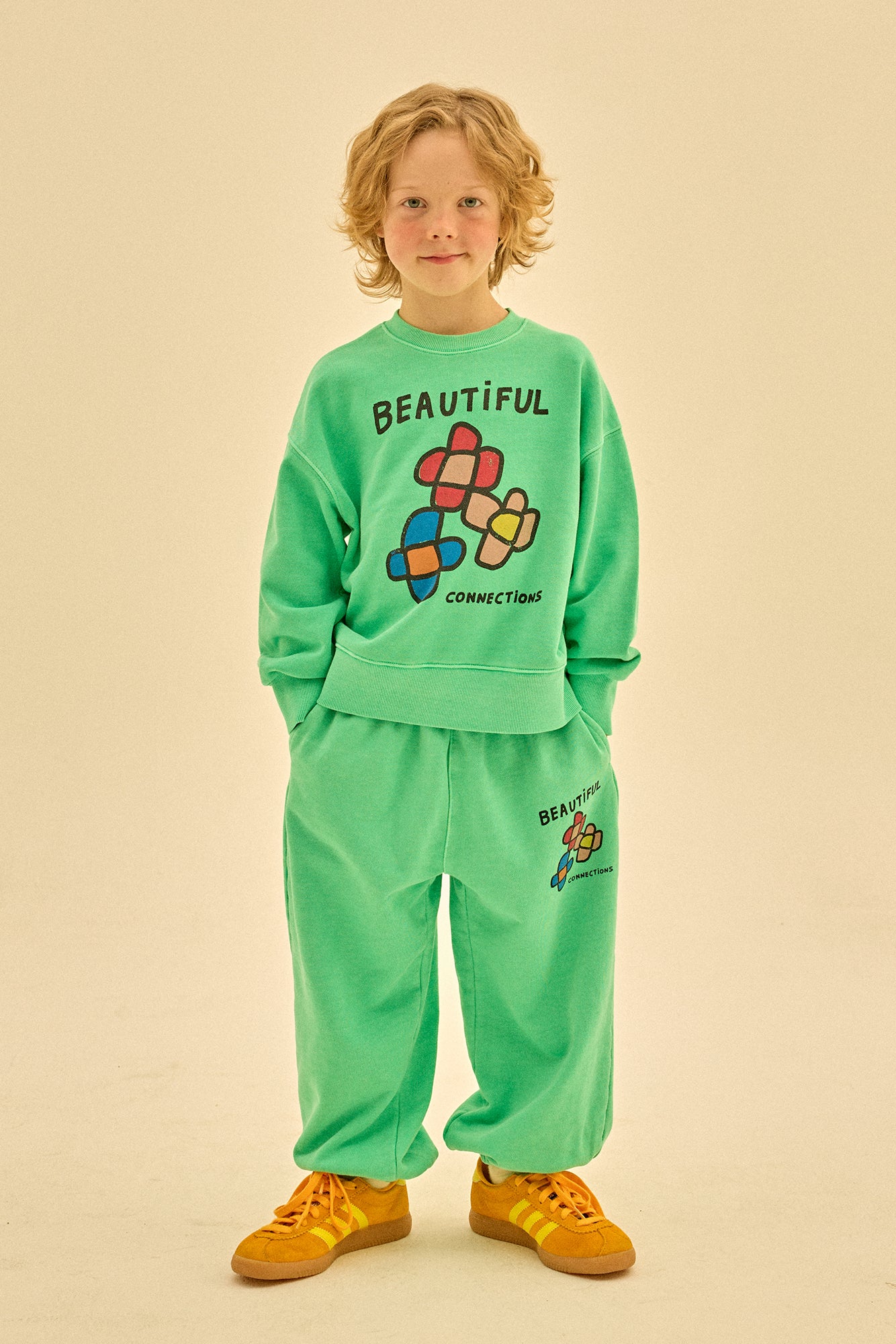 Flowers Pigment Sweatshirt