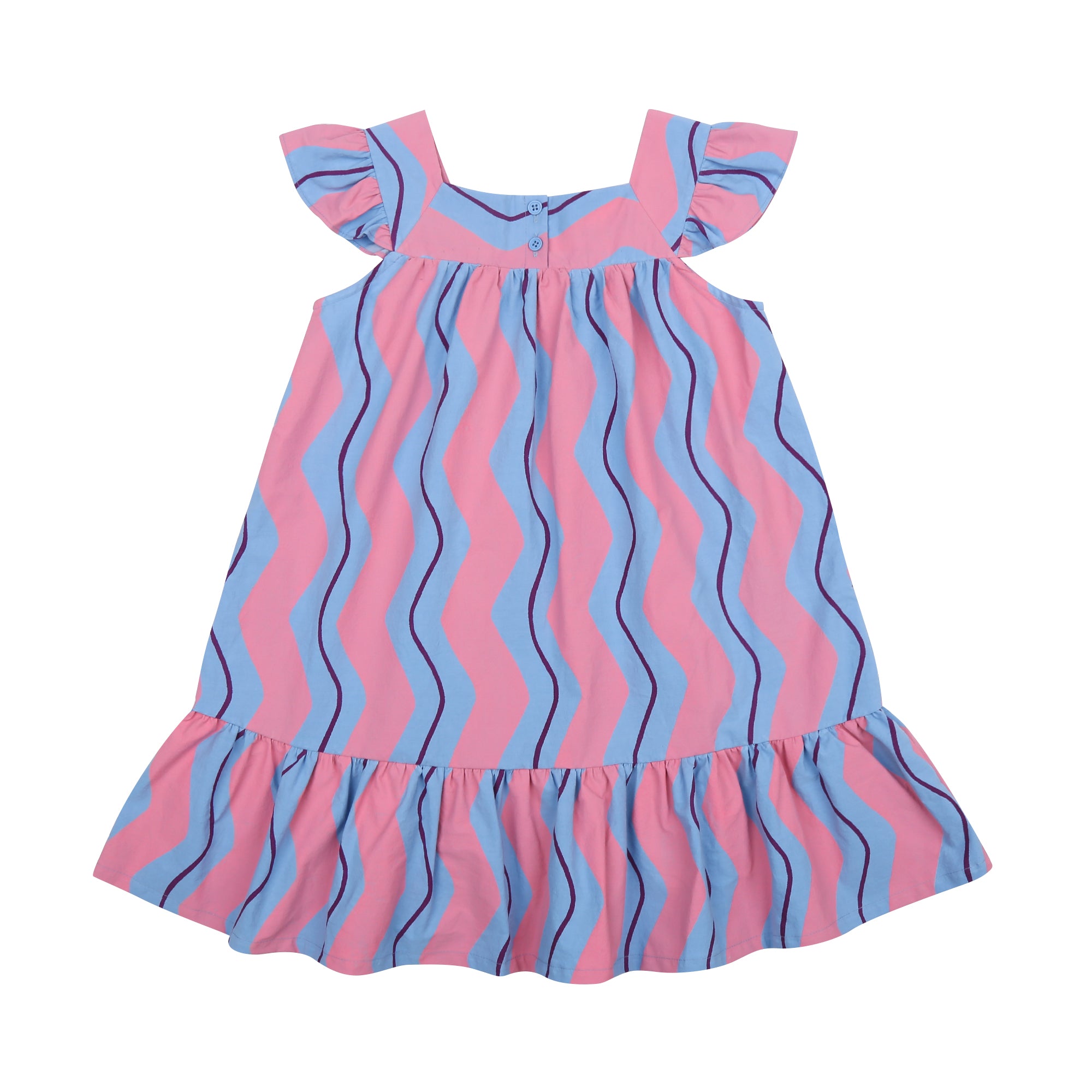 Wave Stripe Dress