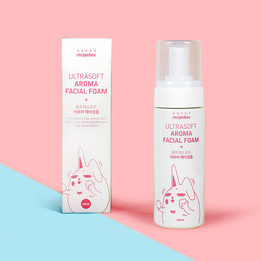 Ultra Soft Aroma Foam Cleanser 150ml: Gentle skin cleanse with cloud-like, soft foam for children.