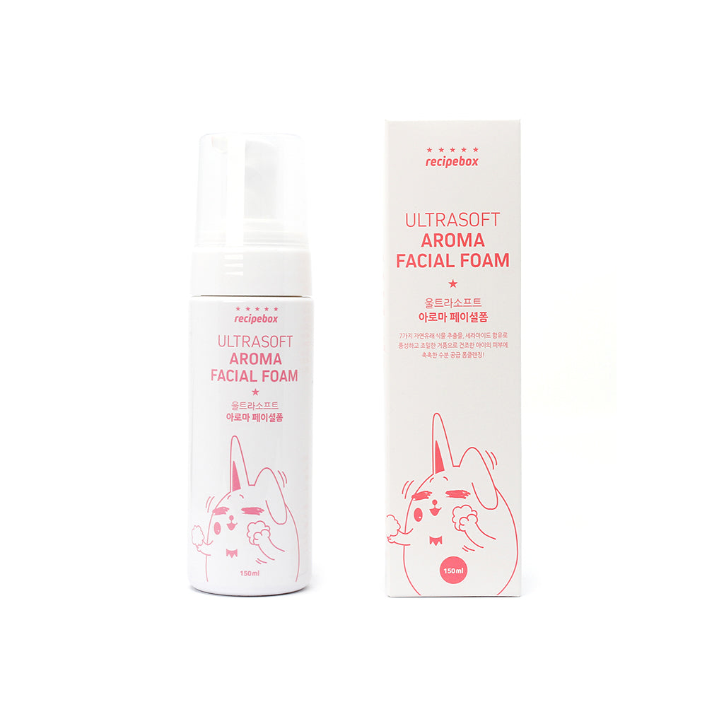 Ultra Soft Aroma Foam Cleanser 150ml: Gentle skin cleanse with cloud-like, soft foam for children.